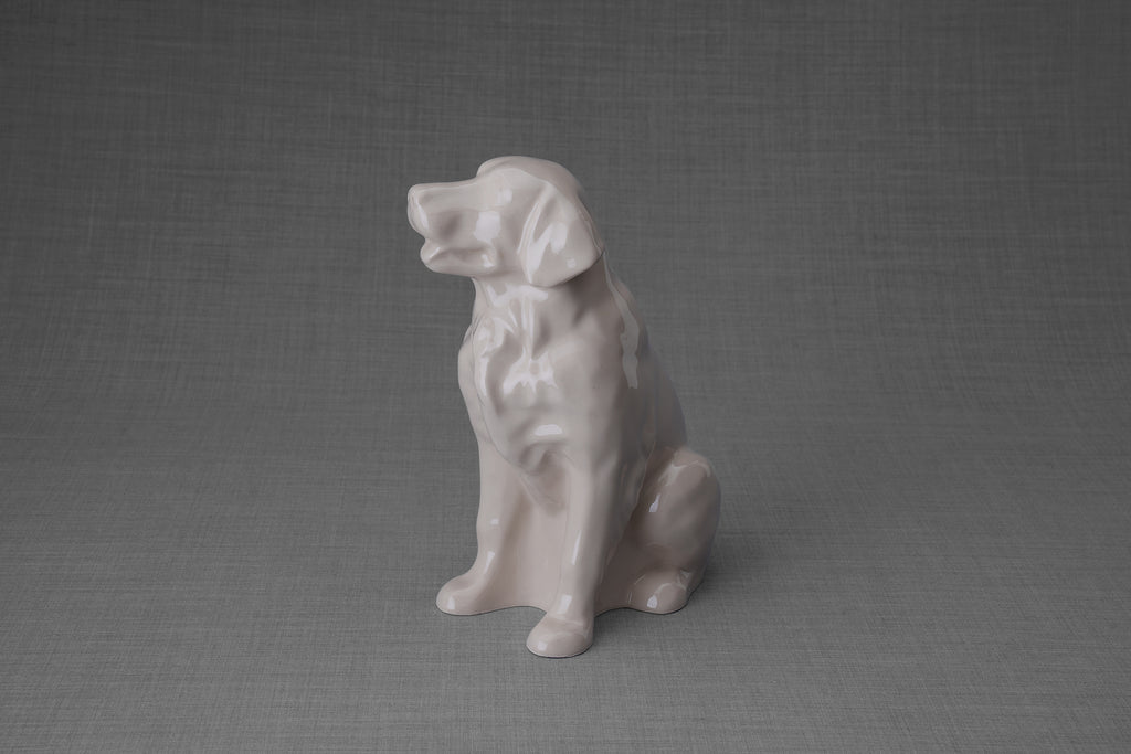 Urne Pour Animaux Golden Retriever - Transparente | Urne en Céramique