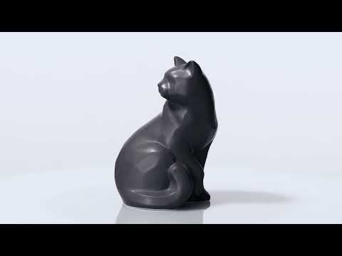 Urne Funéraire Chat – "Félix" - | Urne animaux en céramique